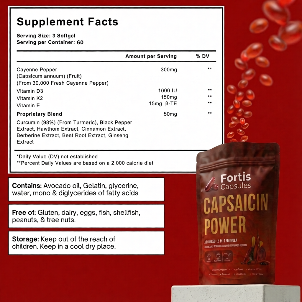 Fortis Capsaicin Ultra